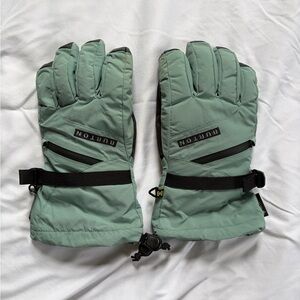 Burton Teal Winter Gloves